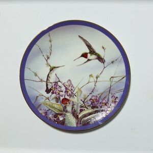 Hummingbird Limited Edition “Hummers” Plate for Canadian Wildlife Federation
